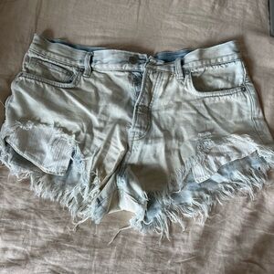 Free People Denim Shorts